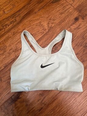 Matcha light green Nike sports bra